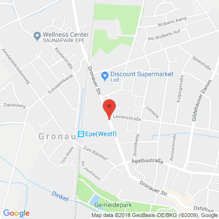 Kartenansicht AVIA Tankstelle