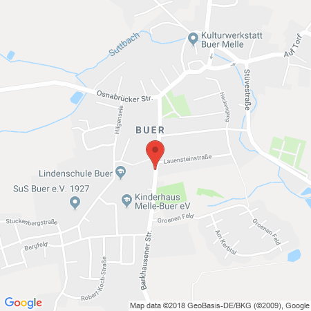 Kartenansicht Q1 Tankstelle