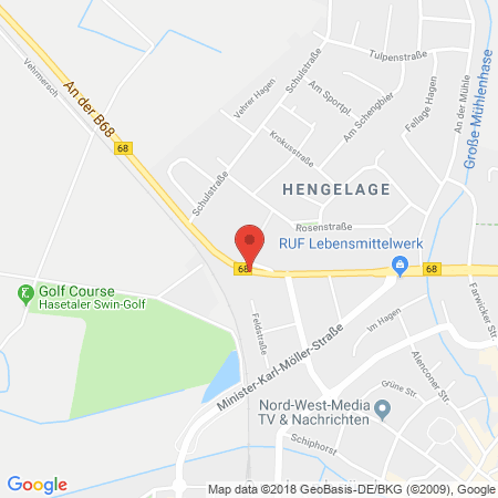 Kartenansicht bft - Tankstelle