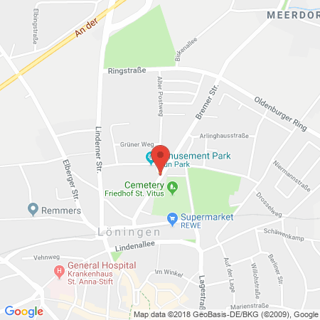 Kartenansicht Aral Tankstelle