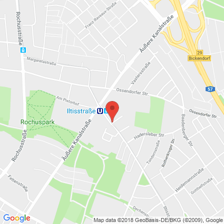 Kartenansicht Tankhof Braun OHG