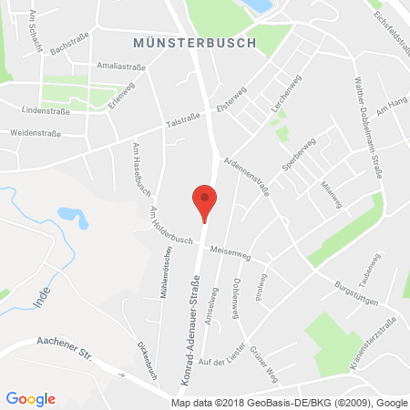 Kartenansicht Total Tankstelle u. Werkstatt Udo Rusche