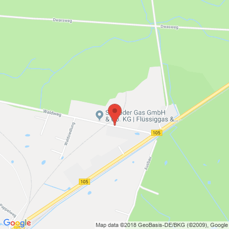 Kartenansicht Schröder Gas GmbH