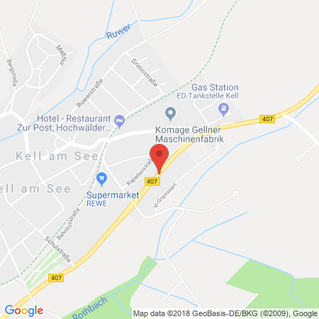 Kartenansicht ED-Tankstelle