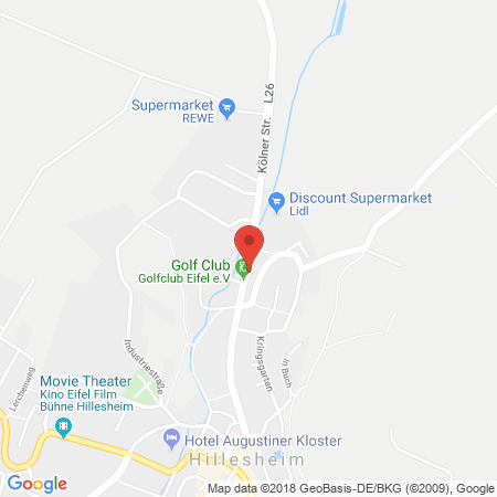 Kartenansicht ED-Tankstelle Hillesheim