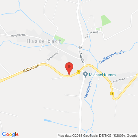 Kartenansicht ED-Tankstelle