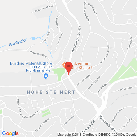 Kartenansicht Shell Station