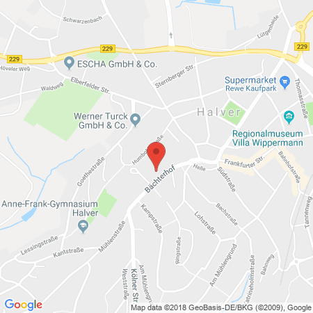 Kartenansicht BFT Station