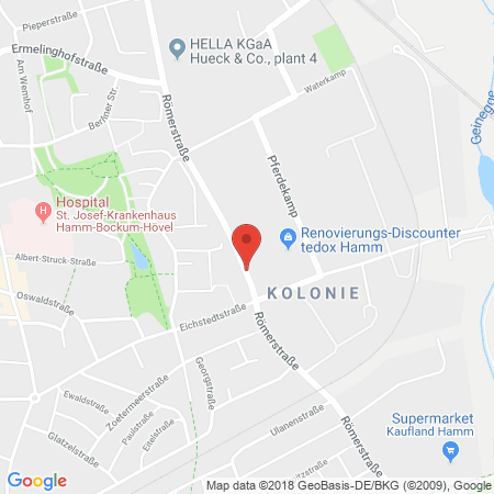 Kartenansicht AVIA Servicestation Terwedow