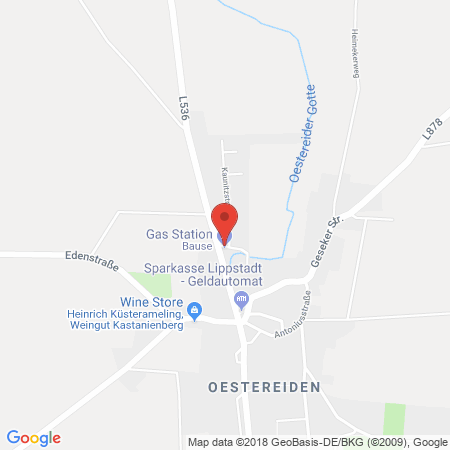 Kartenansicht BFT Tankstelle Ulrich Bause