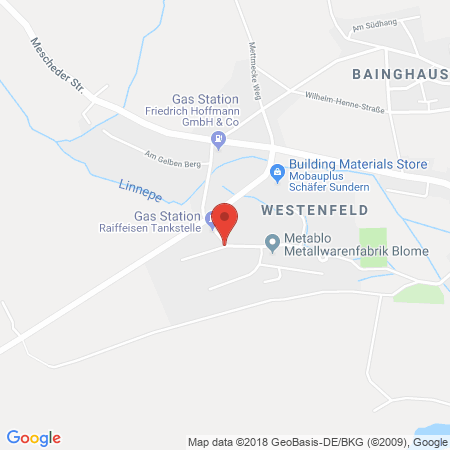 Kartenansicht AGRAVIS Kornhaus Sieger-Sauerland GmbH