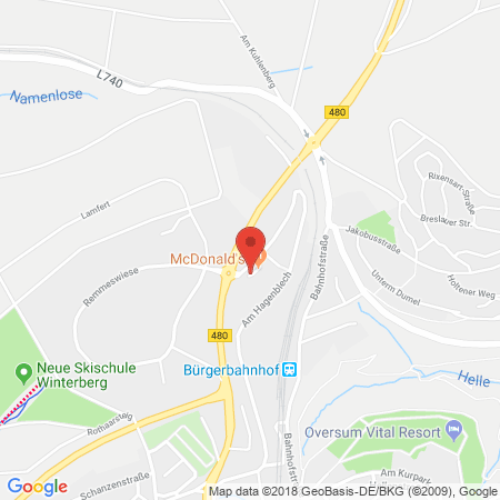 Kartenansicht Aral Tankstelle Markus Wiegers