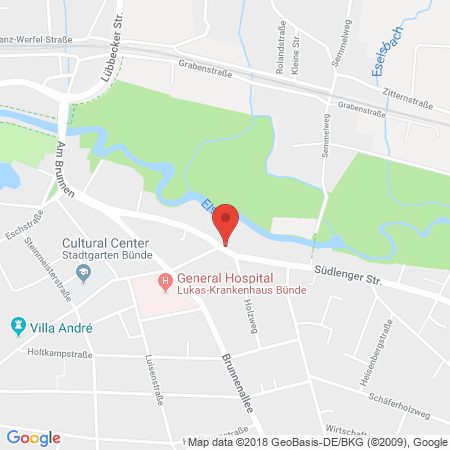 Kartenansicht Bosch-Service Behrens