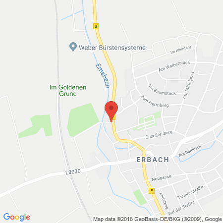 Kartenansicht Shell Station