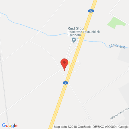 Kartenansicht Shell Station