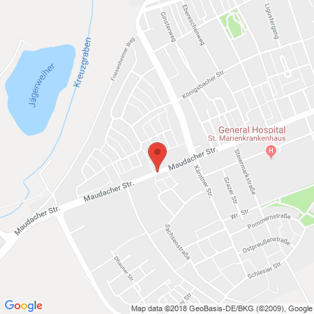 Kartenansicht AVIA Station