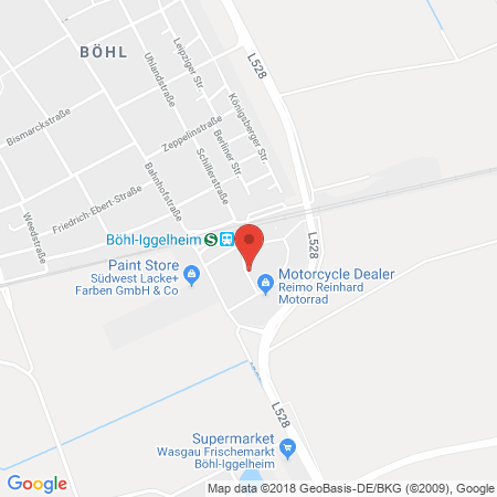 Kartenansicht A-Z Autoservice