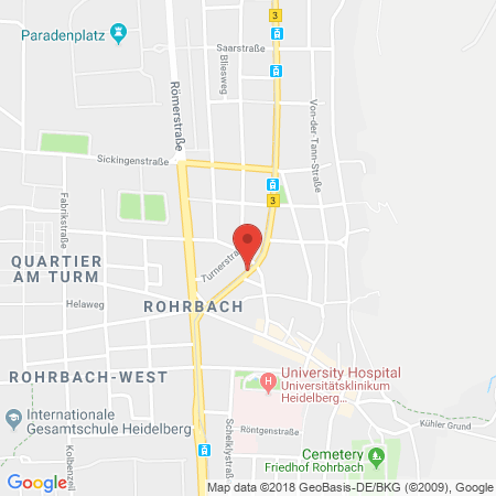 Kartenansicht AVIA Station