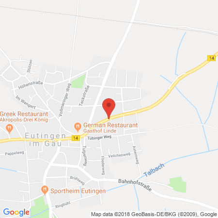 Kartenansicht SB Tankstelle Autoservice Karl-Heinz Teufel