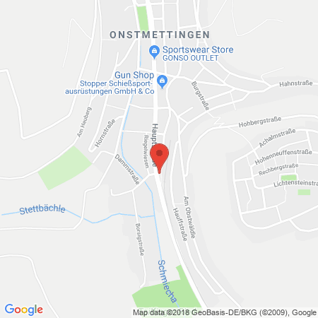 Kartenansicht OMV Tankstelle