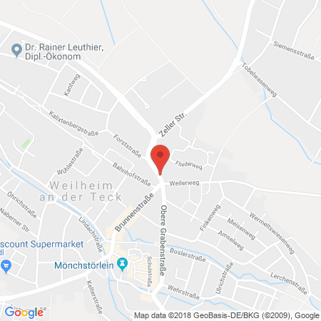 Kartenansicht Esso Tankstelle Dieter Heilemann