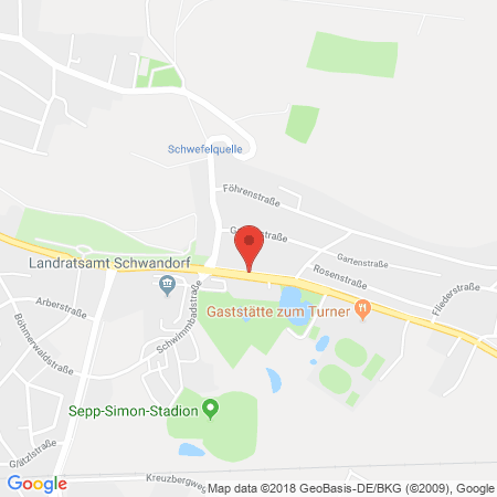 Kartenansicht Autocenter Rupert Fischl, Freie Tankstelle