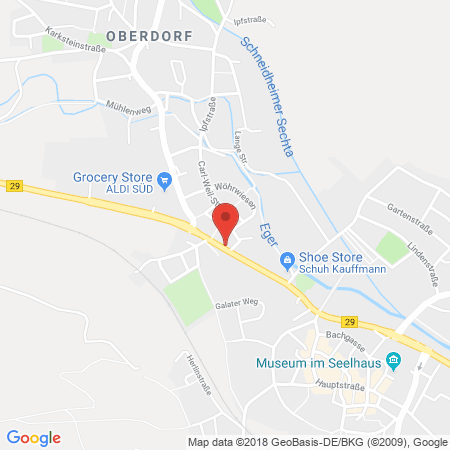 Kartenansicht Schwenninger Karl Kfz-Werkstatt