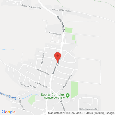 Kartenansicht Shell Station