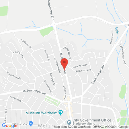 Kartenansicht Avia Tankstelle / Ford-Autohaus Ostertag