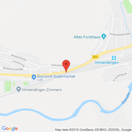 Kartenansicht Autohaus Wolfgang Sterk