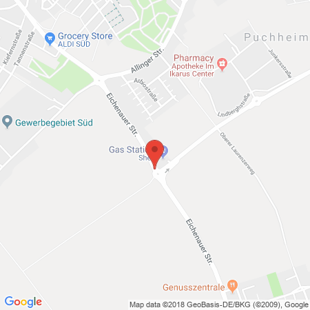 Kartenansicht Shell Station Stefan Kaiser GmbH