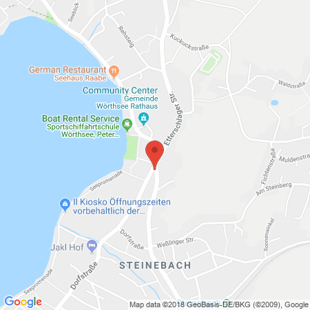 Kartenansicht Auto-Service Wörthsee