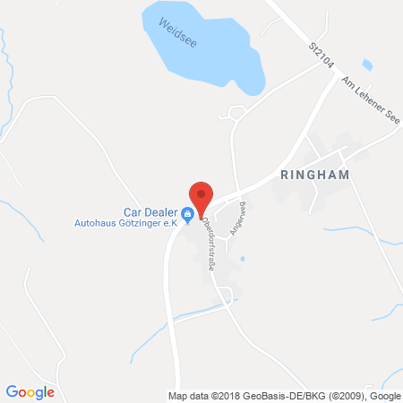 Kartenansicht Autohaus Götzinger