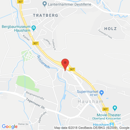 Kartenansicht Auto Dieter Hanke