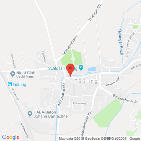 Kartenansicht Tank & Shop Stefan Gratz