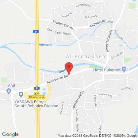 Kartenansicht Esso Station