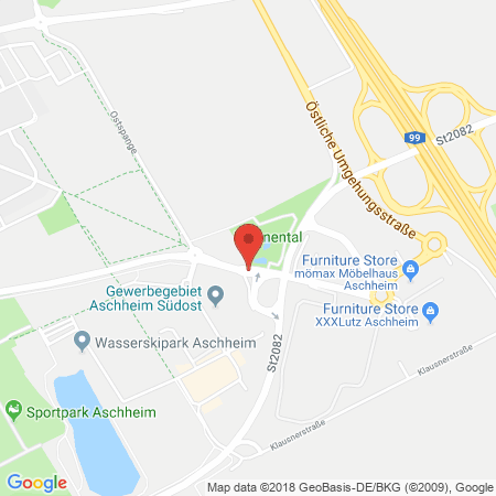 Kartenansicht AGIP Tankstelle