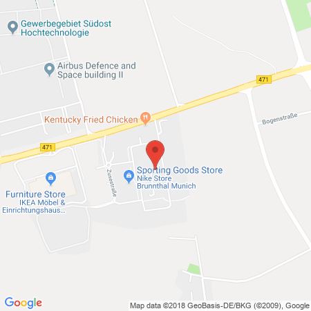 Kartenansicht Gas & More München