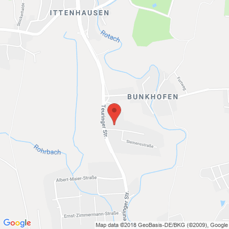 Kartenansicht Autohaus Müller Friedrichshafen