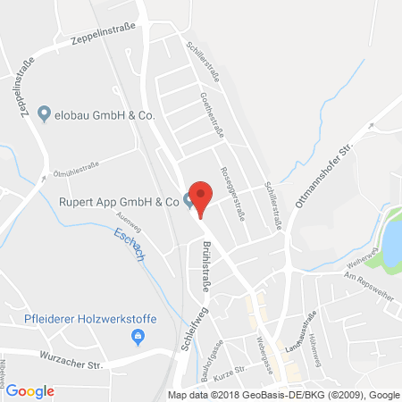 Kartenansicht OMV Tankstelle