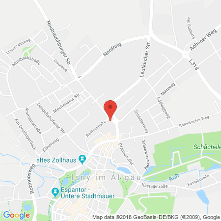 Kartenansicht Raiffeisen Bezug + Absatz eG