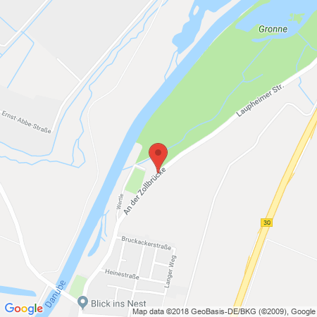 Kartenansicht Esso Station