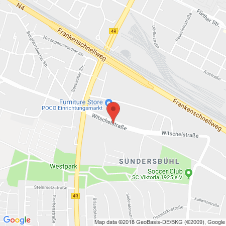 Kartenansicht Agip Station