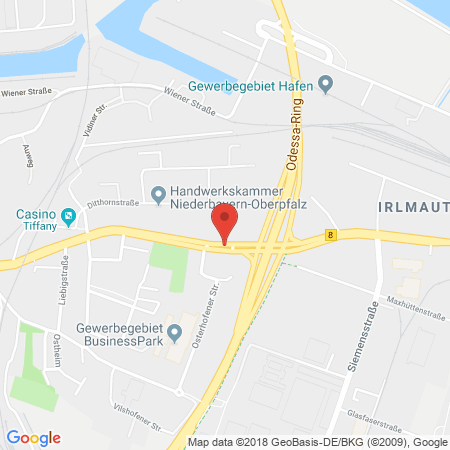 Kartenansicht OMV Tankstelle