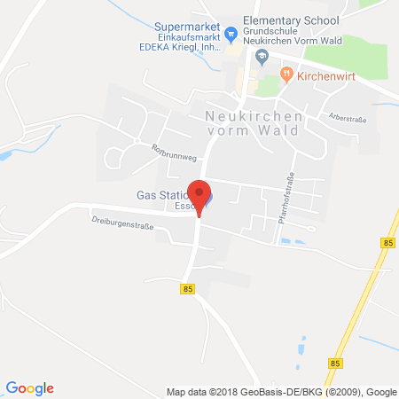 Kartenansicht Esso Station