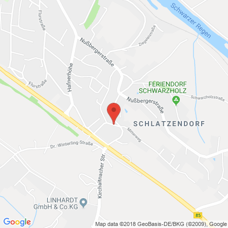 Kartenansicht AVIA Station