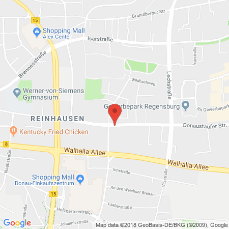 Kartenansicht Lanzinger Tanke