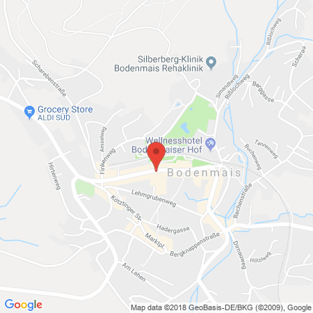 Kartenansicht AVIA Tankstelle Reiner Kellermeier