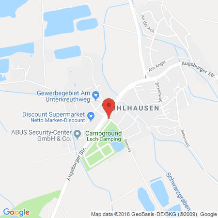 Kartenansicht Lech Camping