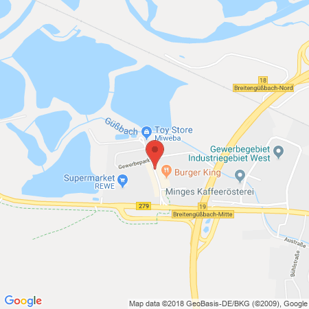 Kartenansicht OMV Tankstelle